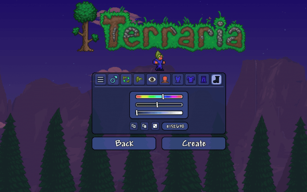 Terraria character ideas