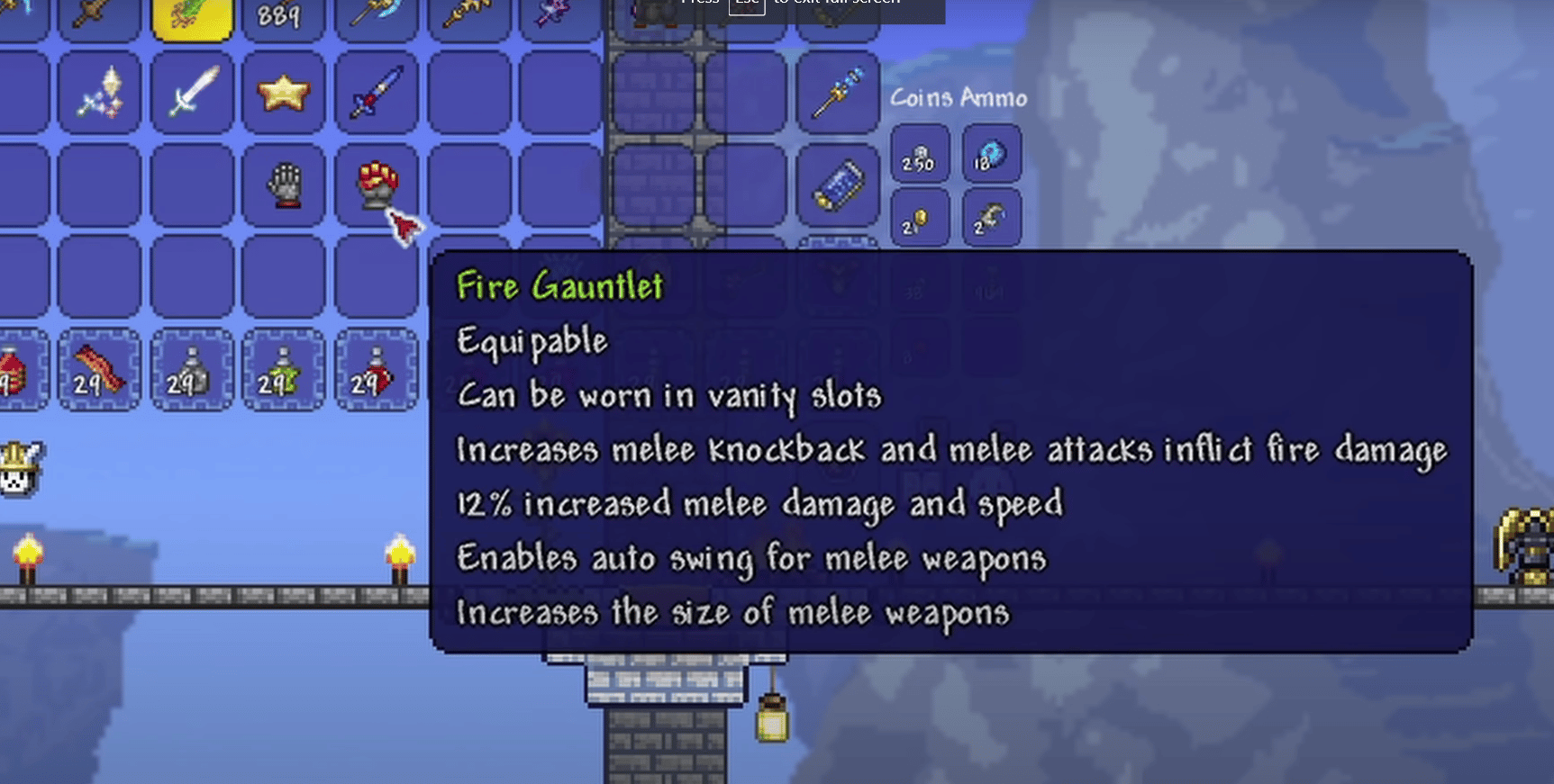 tfw you have reforge all of your accessories from lucky to menacing because  *too* much luck is a concept that apparently exists : r/Terraria