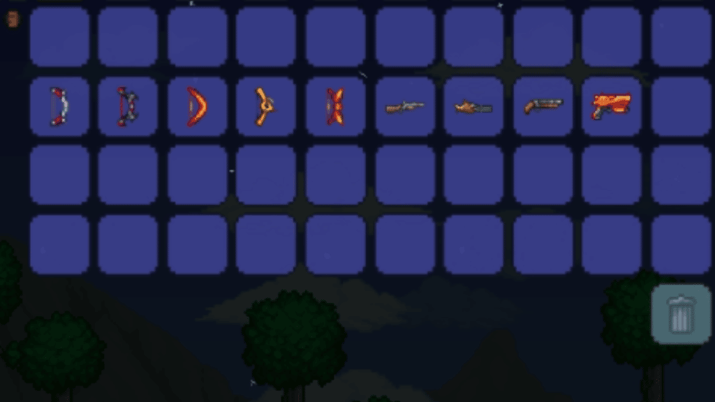 Pre-Hardmode Weapons