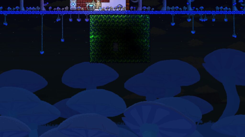 The Chlorophyte in Terraria