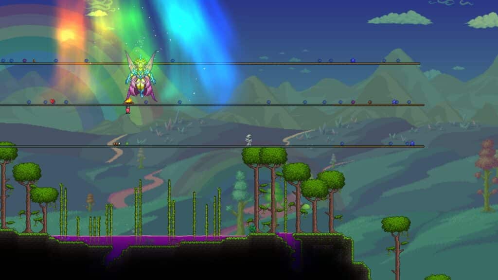 The Empress of Light in Terraria.